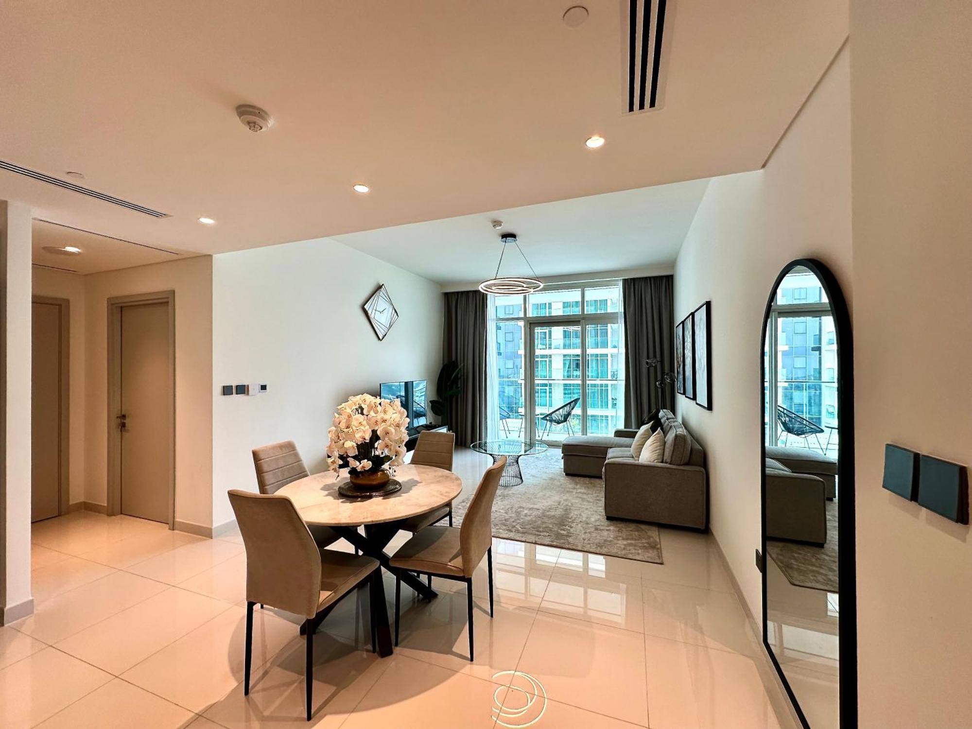 Apartament Lux Bnb I Sun Rise Bay I Palm & Sea View Dubaj Zewnętrze zdjęcie