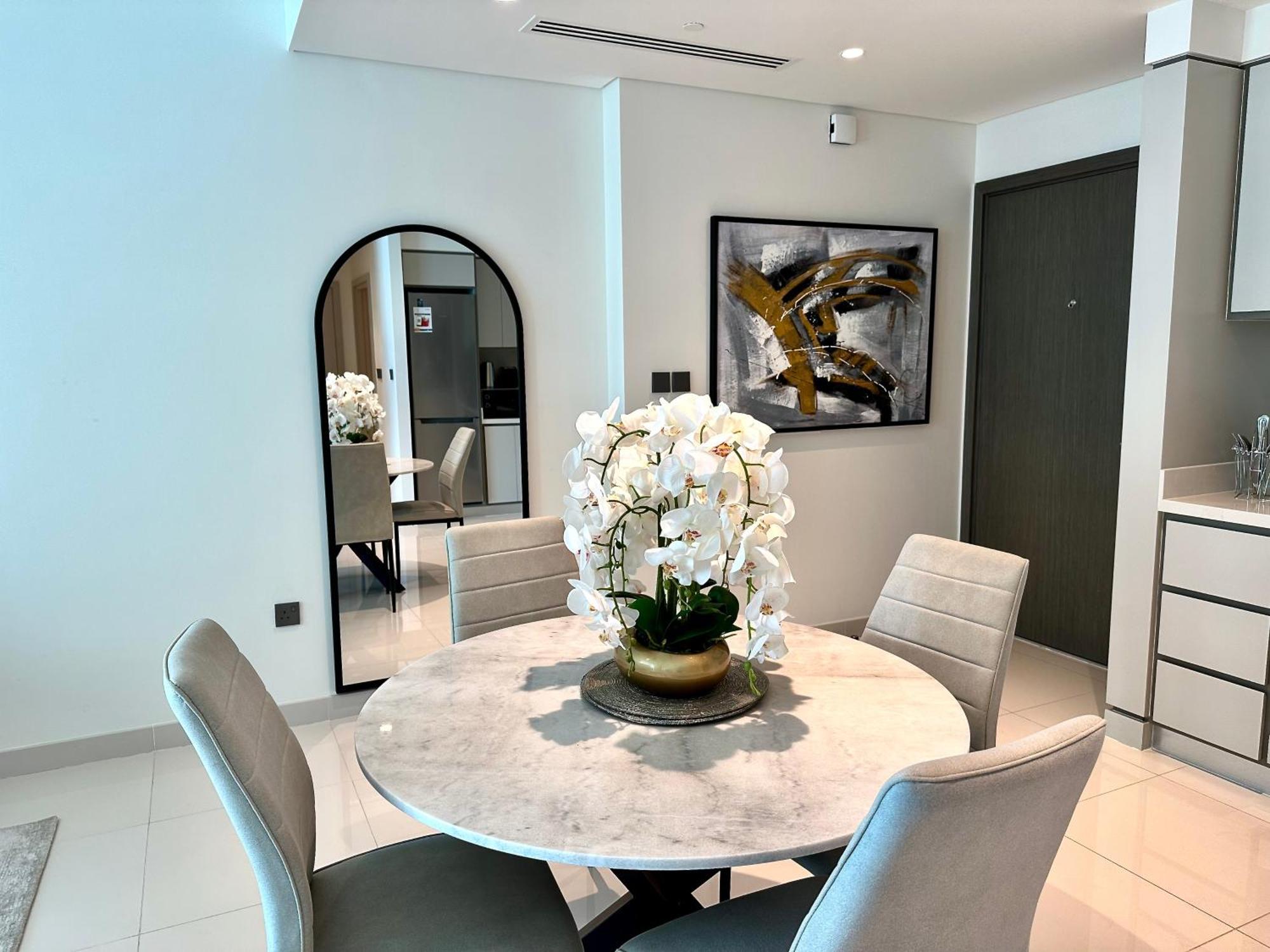 Apartament Lux Bnb I Sun Rise Bay I Palm & Sea View Dubaj Zewnętrze zdjęcie