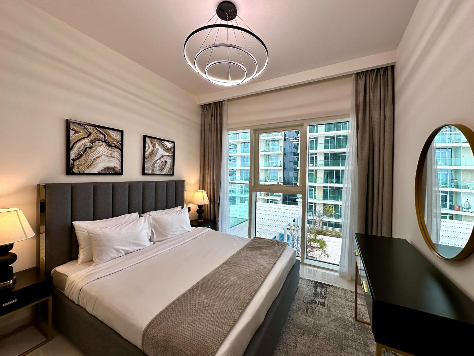 Apartament Lux Bnb I Sun Rise Bay I Palm & Sea View Dubaj Zewnętrze zdjęcie